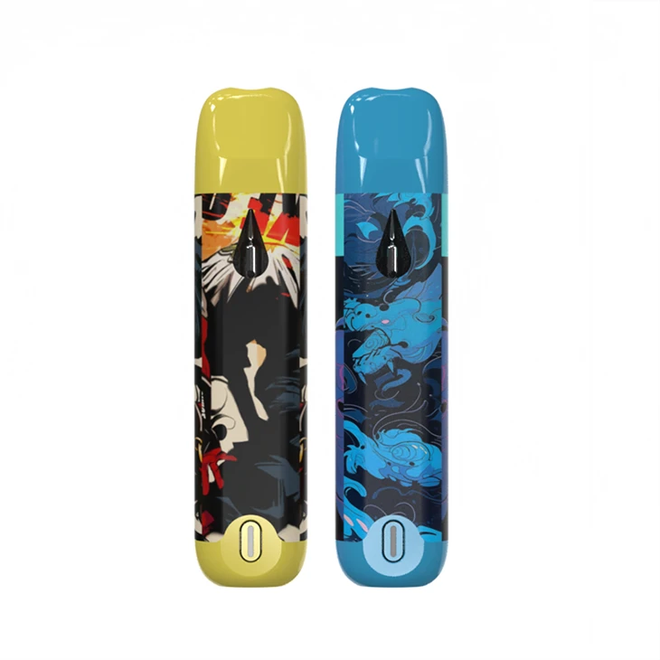 350mAh Battery 2.0ml Empty Disposable Vape Pen For Delta 8 / THC, Type-C Charging