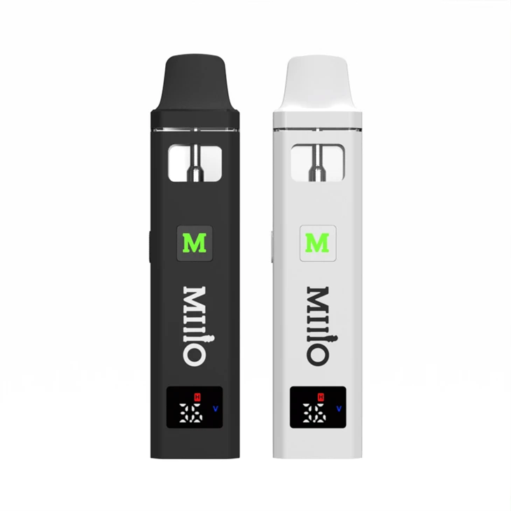France Original Factory HHC Device 2025 New Original Factory Supply 2ml Dual Coil Rechargeable Disposable Pen For THC/Distillate