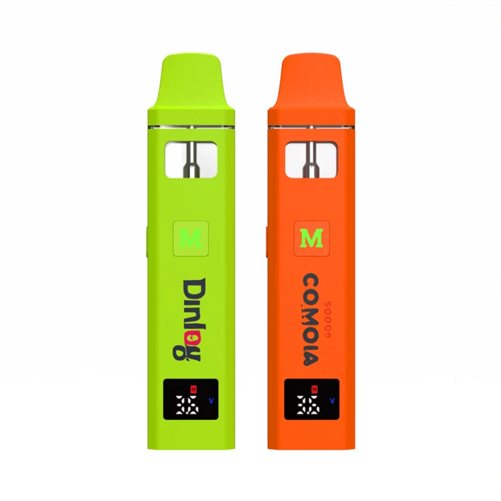 France Original Factory HHC Device 2025 New Original Factory Supply 2ml Dual Coil Rechargeable Disposable Pen For THC/Distillate