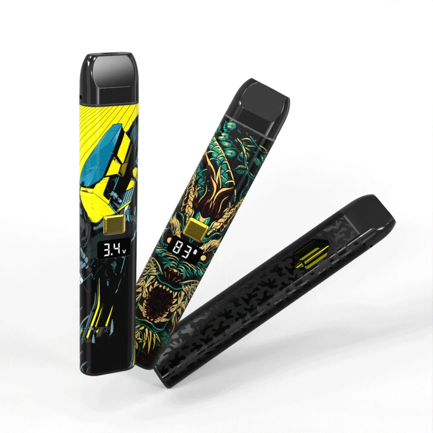 New Slim Electronic Cigarette 2 Gram With Screen Empty CBD Vape Pen THC Delta 8 9 10 Pod Device Manufacturer Factory Manufacturer And Supplier